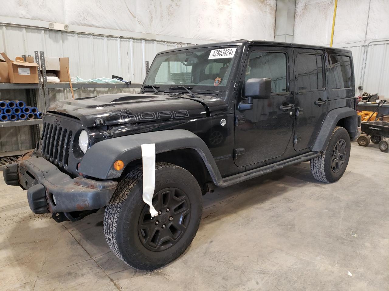 2013 JEEP WRANGLER UNLIMITED SAHARA