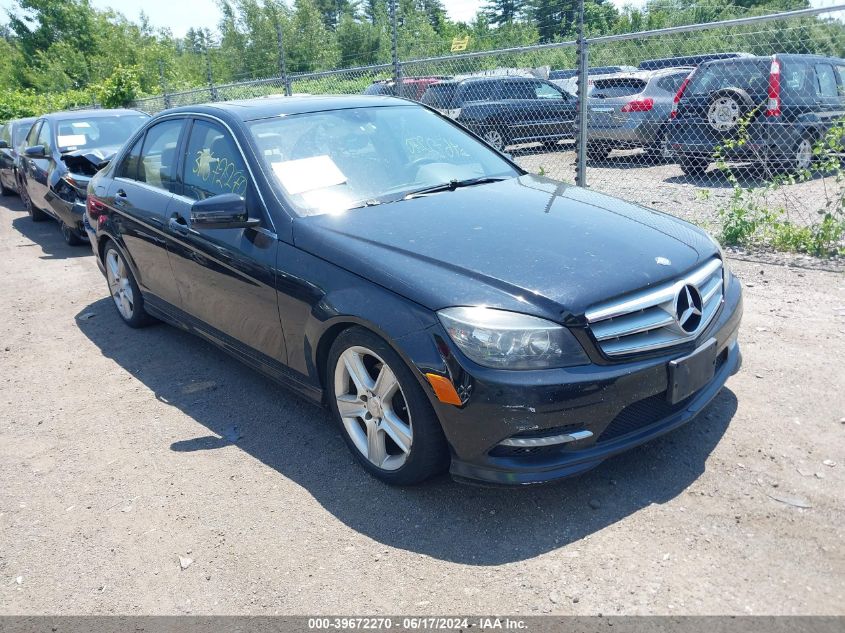 2011 MERCEDES-BENZ C 300 LUXURY 4MATIC/SPORT 4MATIC