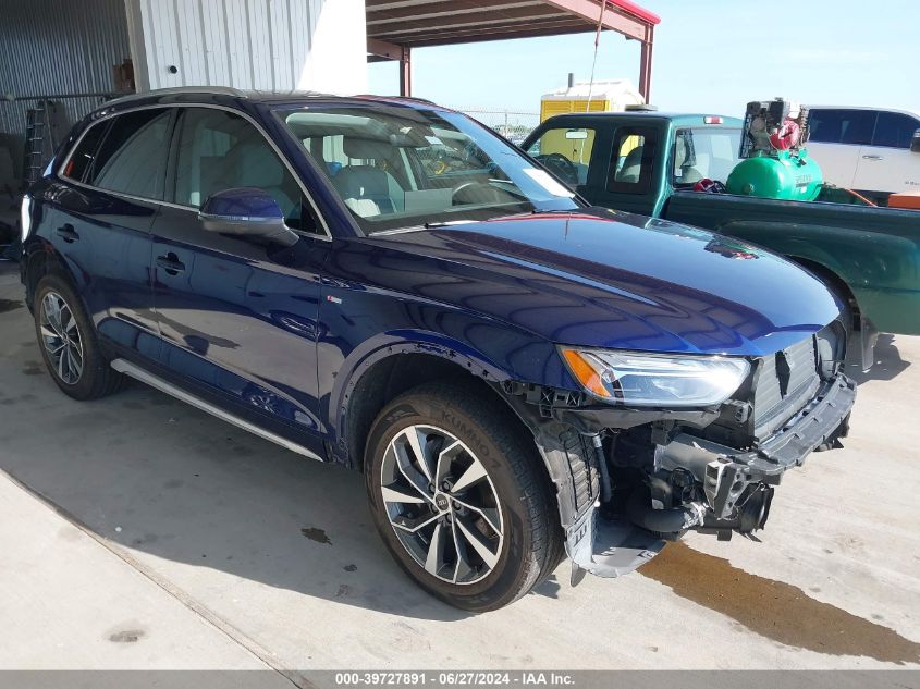 2022 AUDI Q5 PREMIUM 45 TFSI S LINE QUATTRO S TRONIC