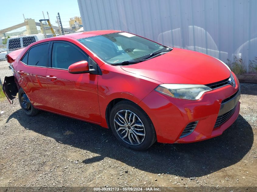 2015 TOYOTA COROLLA LE