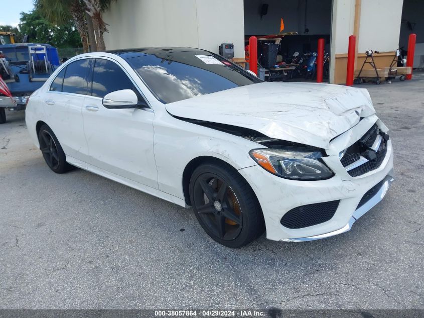 2015 MERCEDES-BENZ C 300 SPORT/LUXURY/