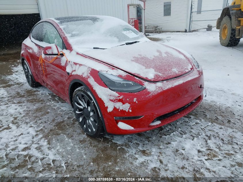 2023 TESLA MODEL Y AWD/PERFORMANCE DUAL MOTOR ALL-WHEEL DRIVE