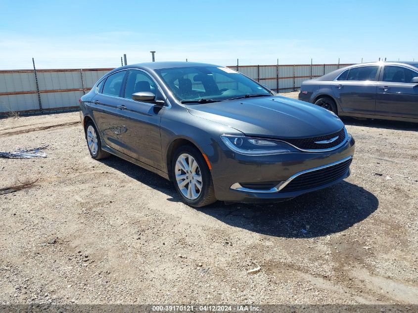 2016 CHRYSLER 200 LIMITED