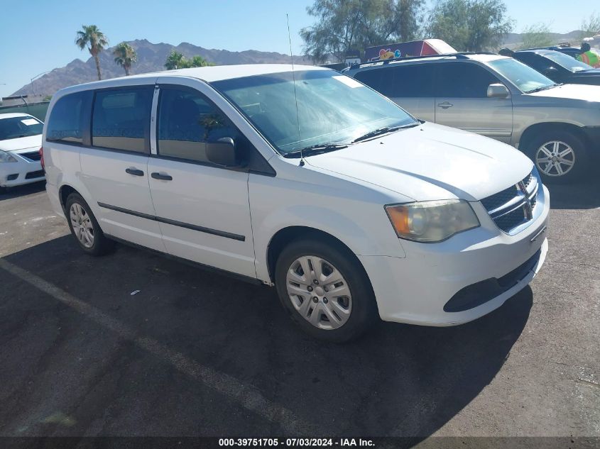 2014 DODGE GRAND CARAVAN SE