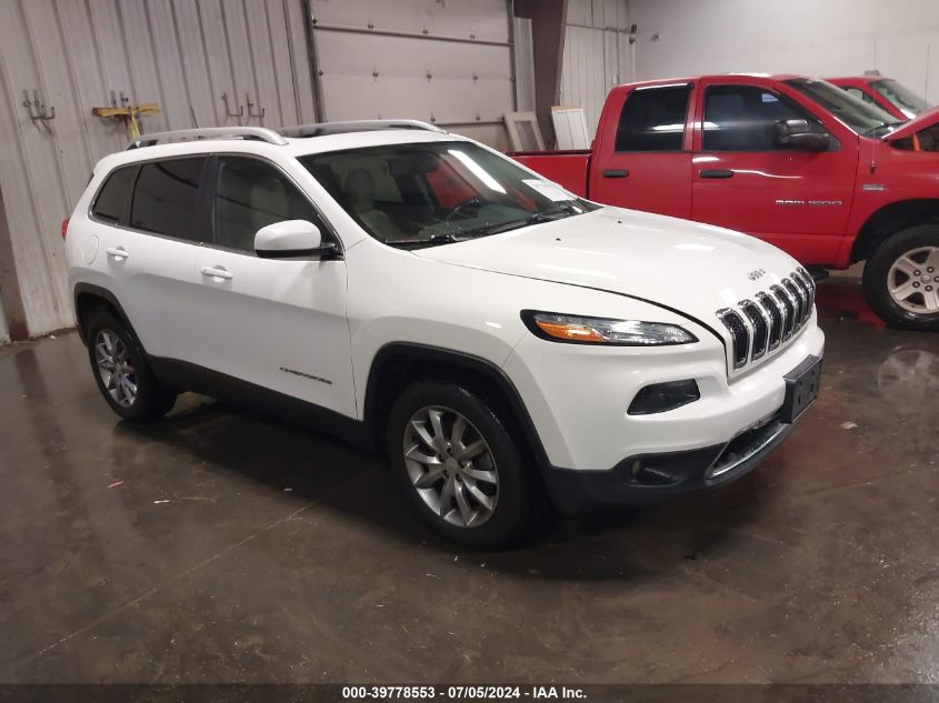 2018 JEEP CHEROKEE LIMITED 4X4