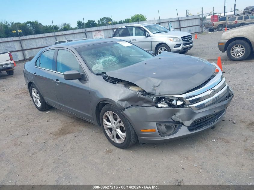 2012 FORD FUSION SE