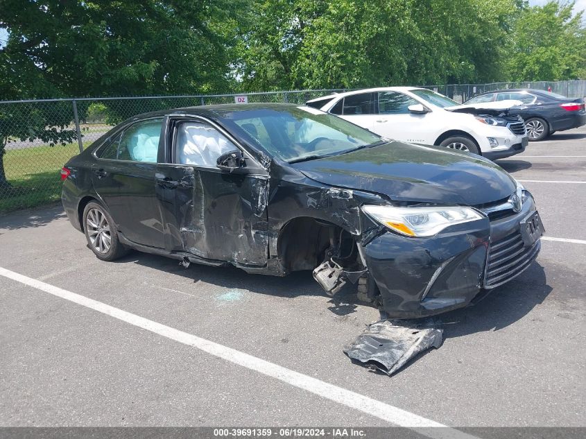 2017 TOYOTA CAMRY XLE V6