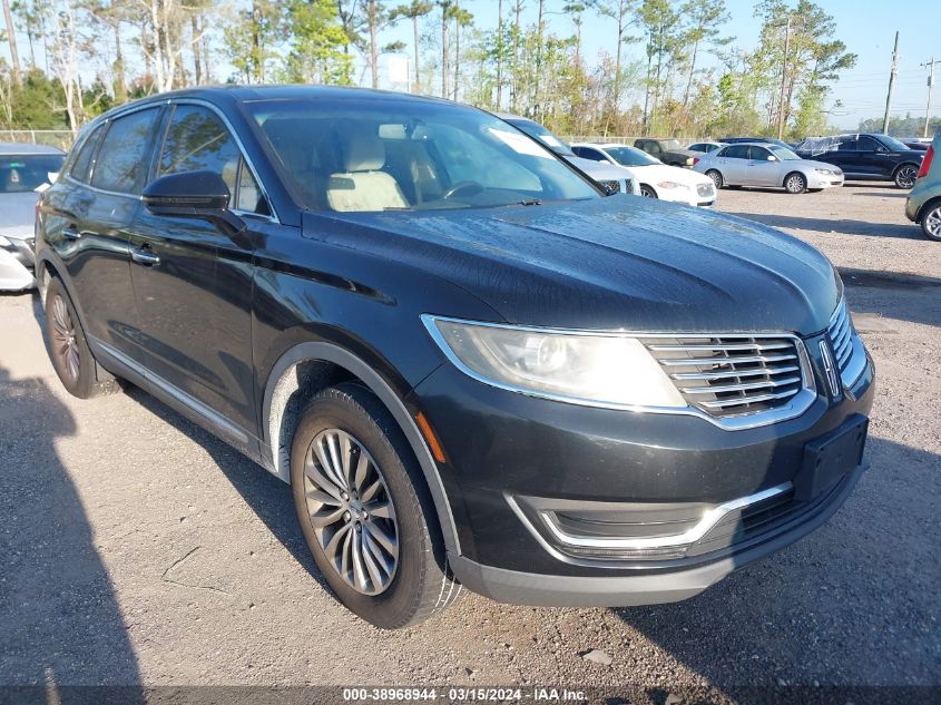 2016 LINCOLN MKX SELECT