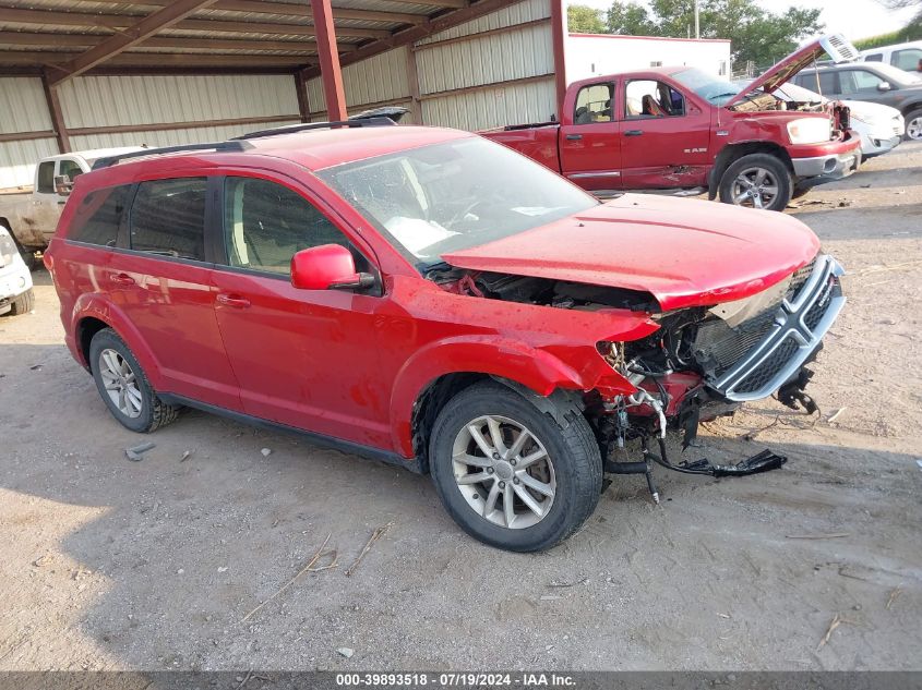 2016 DODGE JOURNEY SXT