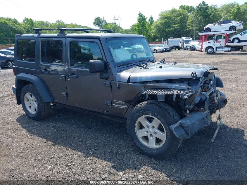 2017 JEEP WRANGLER UNLIMITED SPORT 4X4