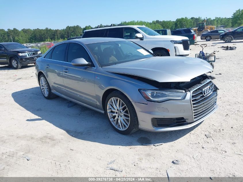 2016 AUDI A6 3.0T PREMIUM PLUS