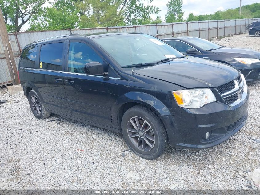 2017 DODGE GRAND CARAVAN SXT