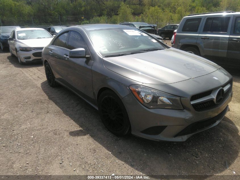 2014 MERCEDES-BENZ CLA 250 4MATIC