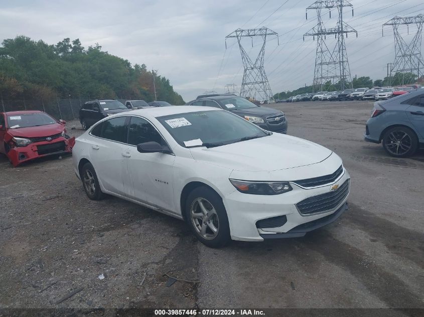 2017 CHEVROLET MALIBU LS