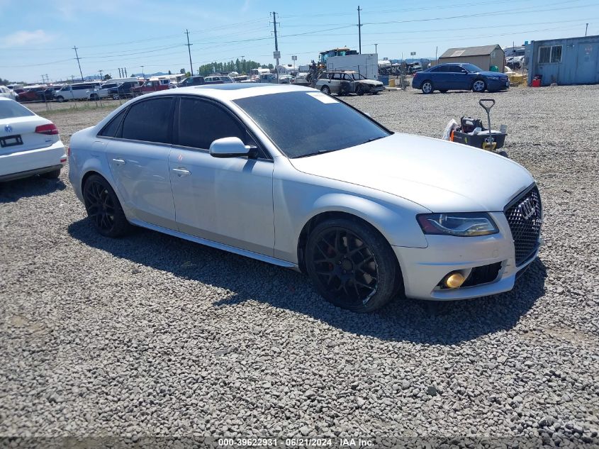 2012 AUDI S4 PRESTIGE