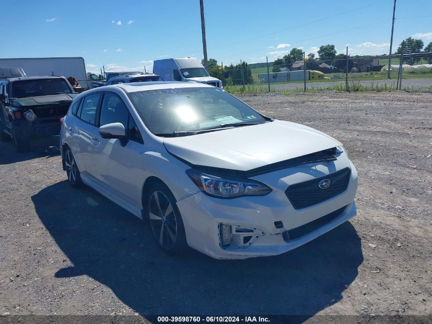 2018 SUBARU IMPREZA SPORT