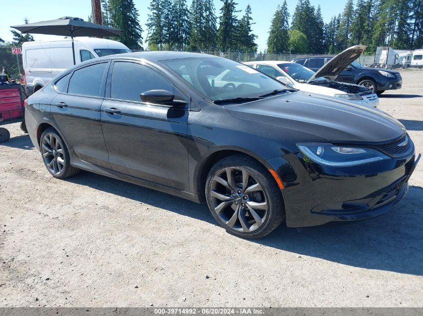 2015 CHRYSLER 200 S