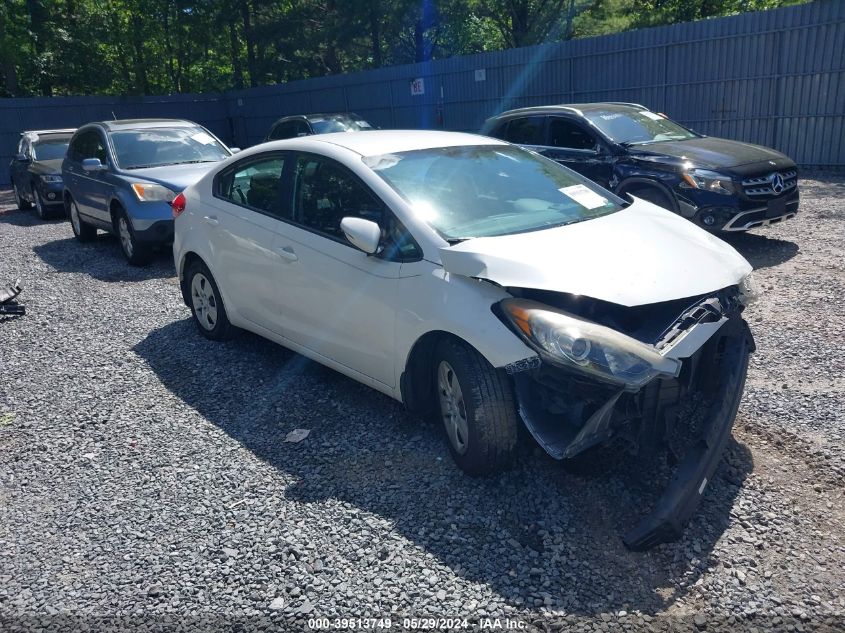 2016 KIA FORTE LX