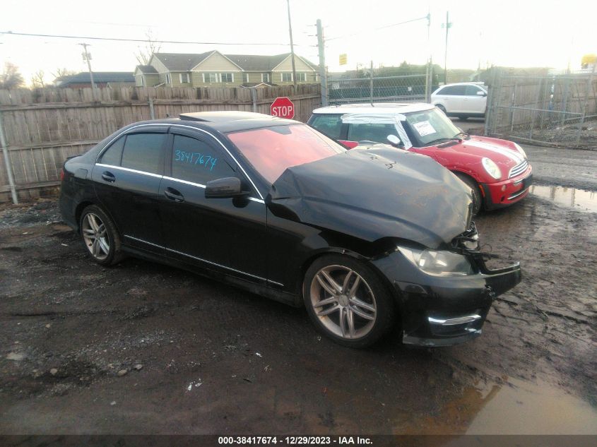 2012 MERCEDES-BENZ C 300 LUXURY 4MATIC/SPORT 4MATIC