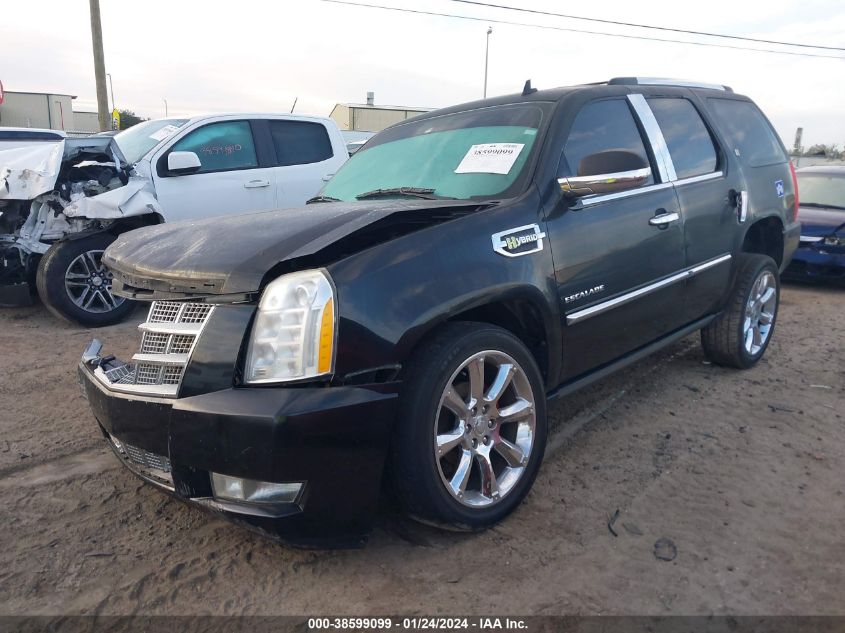 2012 CADILLAC ESCALADE HYBRID PLATINUM