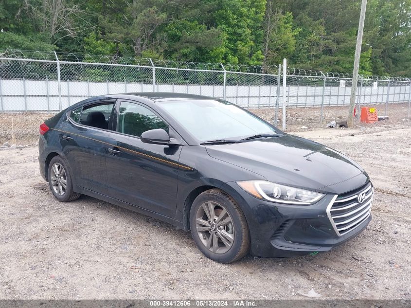 2018 HYUNDAI ELANTRA SEL