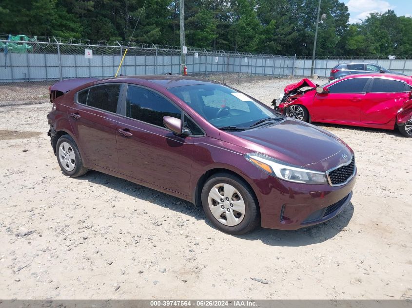 2017 KIA FORTE LX