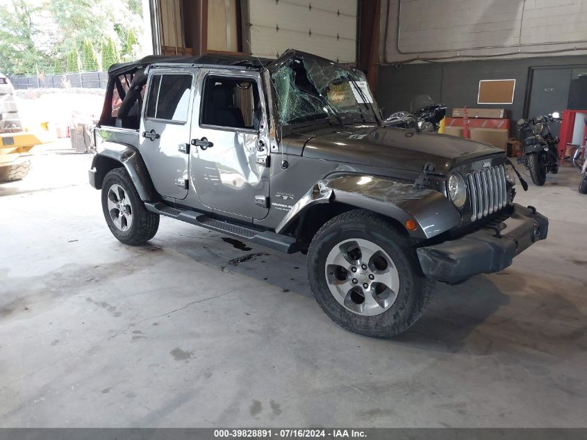 2018 JEEP WRANGLER JK UNLIMITED SAHARA 4X4