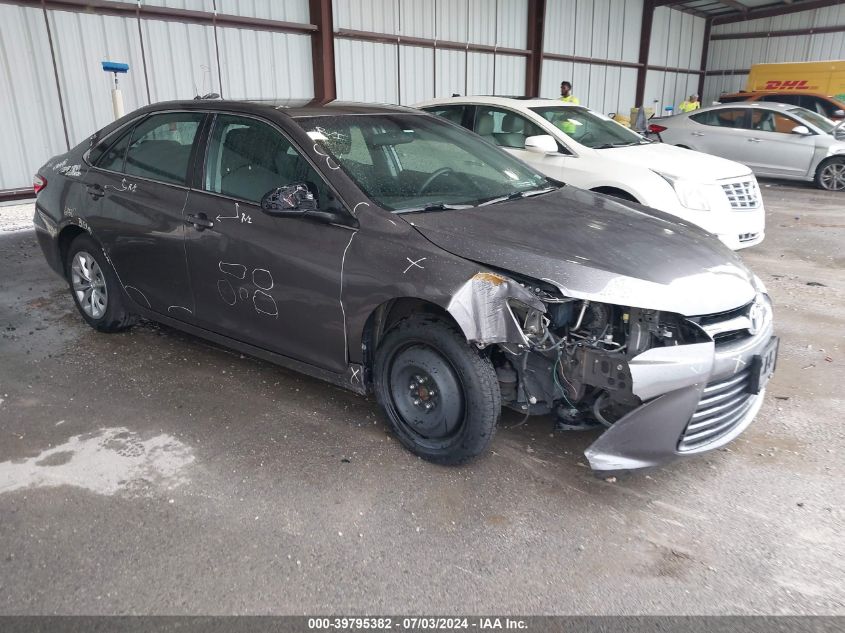 2016 TOYOTA CAMRY LE