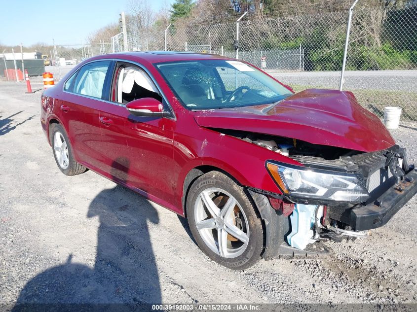 2018 VOLKSWAGEN PASSAT 2.0T SE