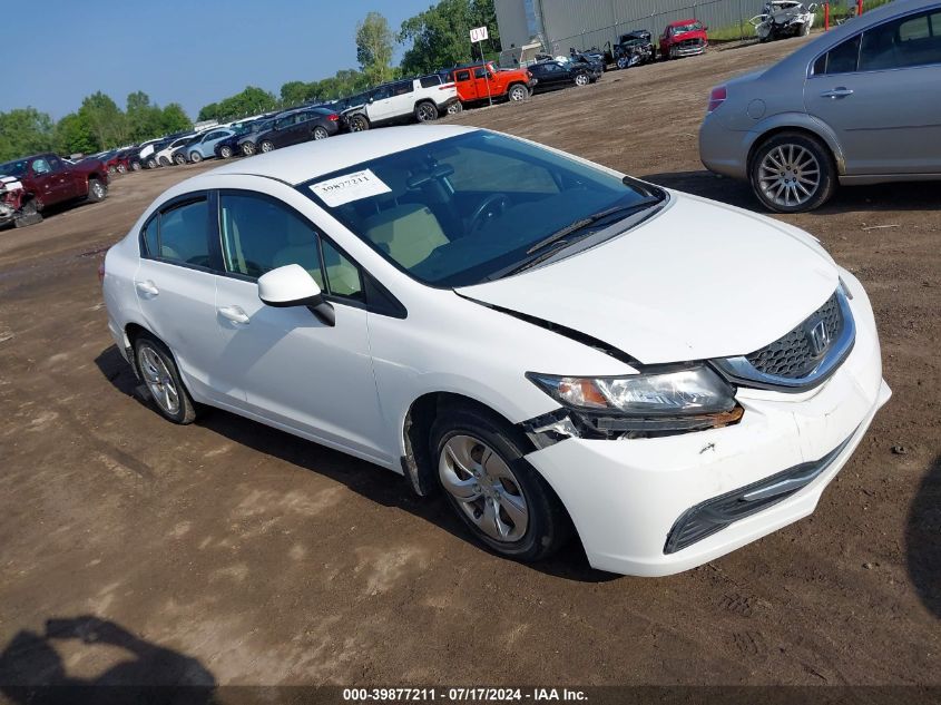 2013 HONDA CIVIC LX