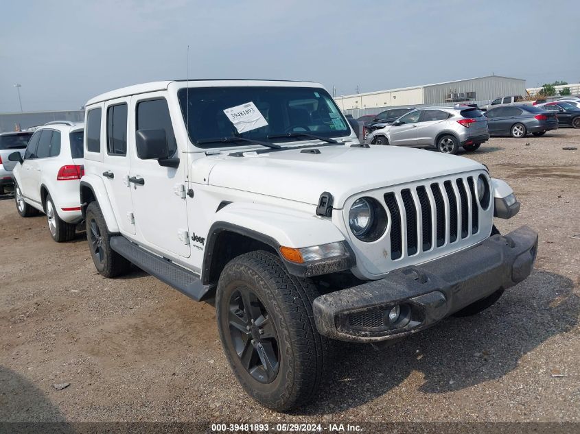 2022 JEEP WRANGLER UNLIMITED SAHARA ALTITUDE 4X4