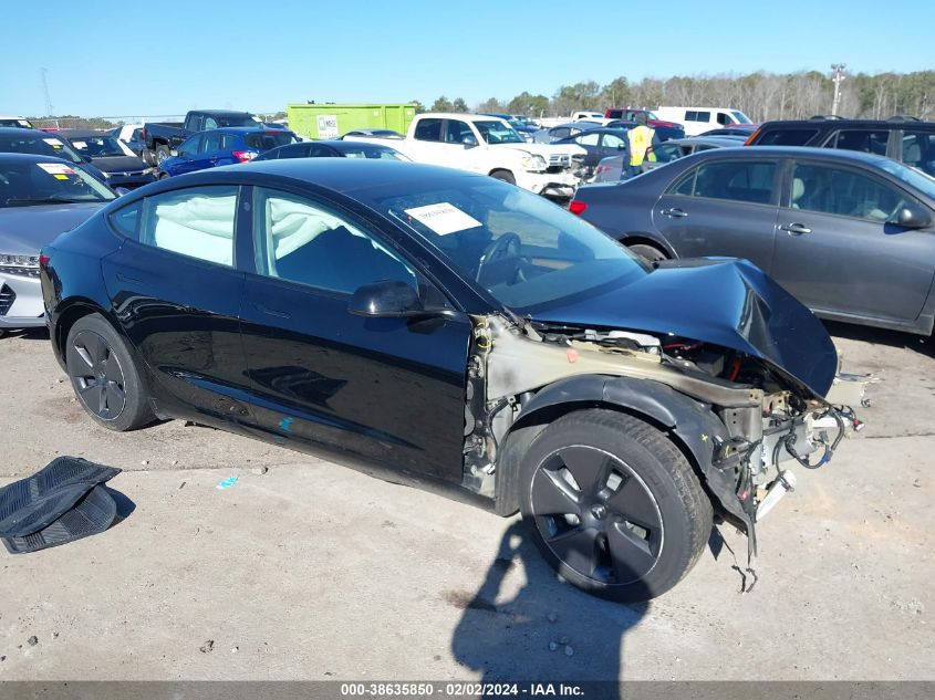 2021 TESLA MODEL 3 STANDARD RANGE PLUS REAR-WHEEL DRIVE