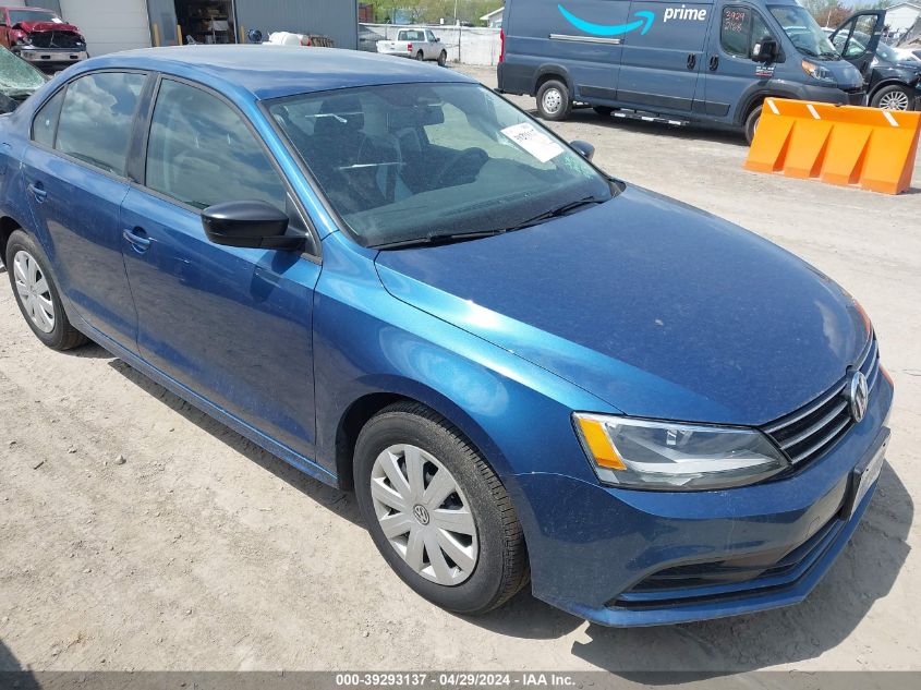 2016 VOLKSWAGEN JETTA 1.4T S