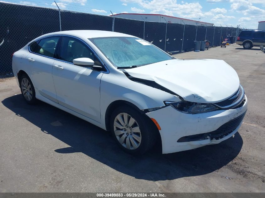 2015 CHRYSLER 200 LX