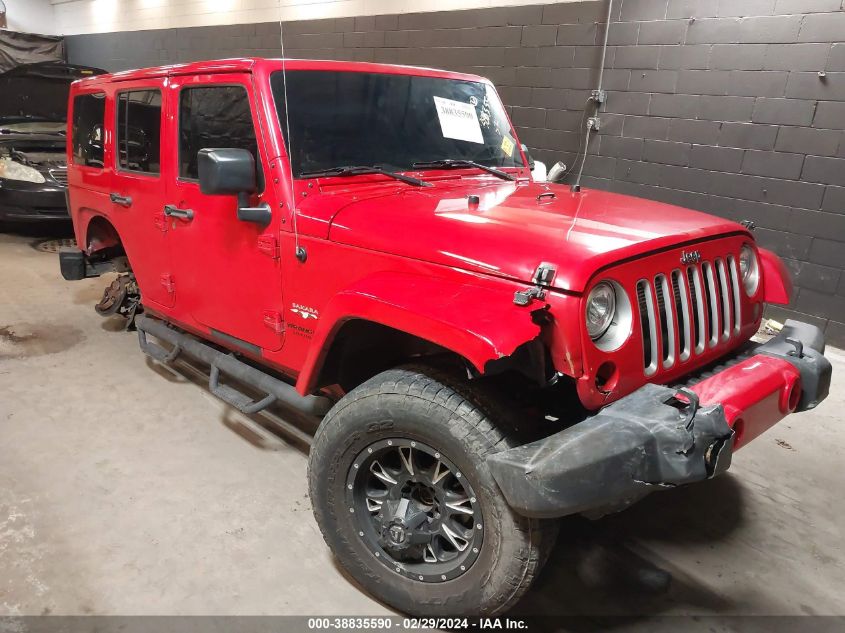 2017 JEEP WRANGLER UNLIMITED SAHARA 4X4