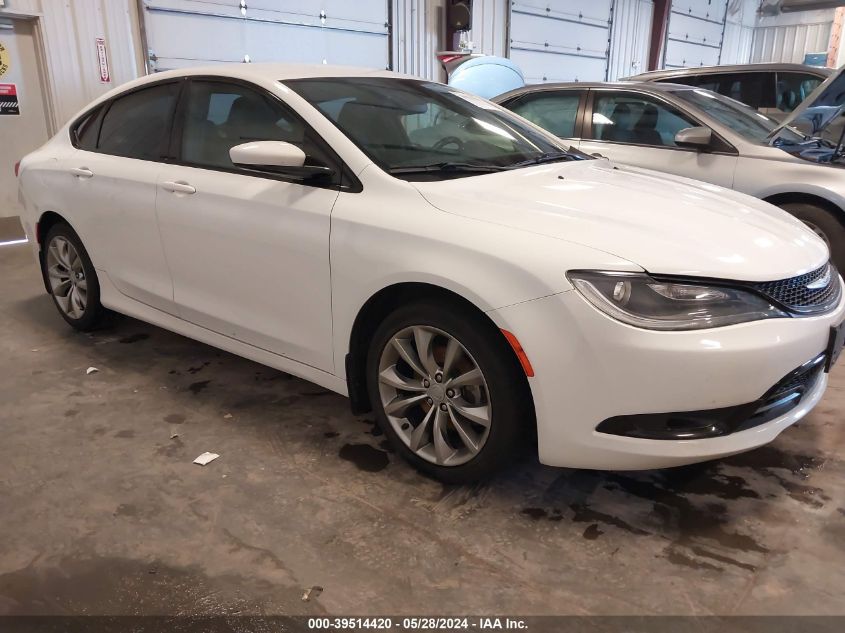 2015 CHRYSLER 200 S