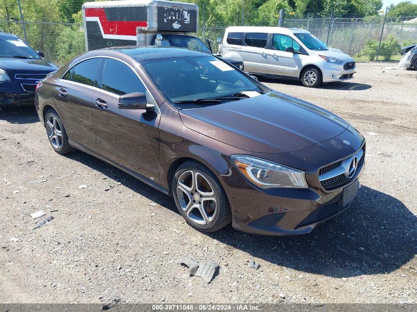 2014 MERCEDES-BENZ CLA 250 250 4MATIC