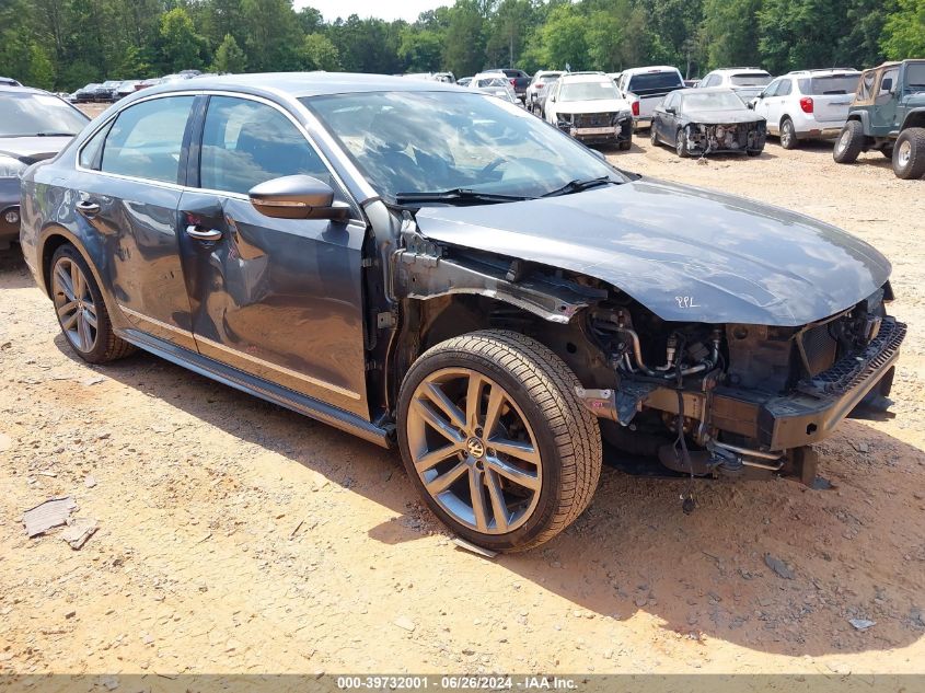 2017 VOLKSWAGEN PASSAT 1.8T R-LINE