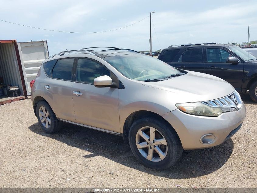 2010 NISSAN MURANO SL