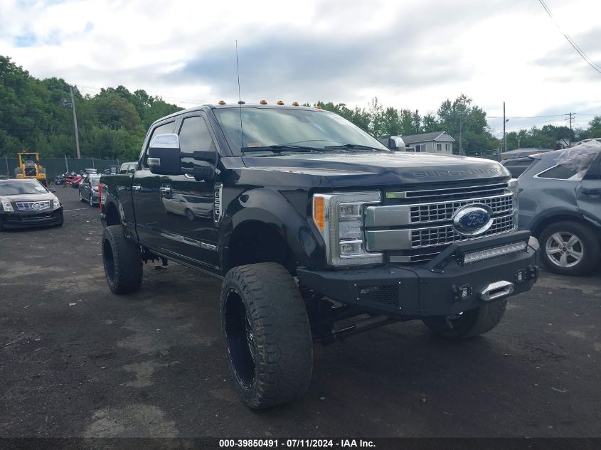 2017 FORD F-250 PLATINUM