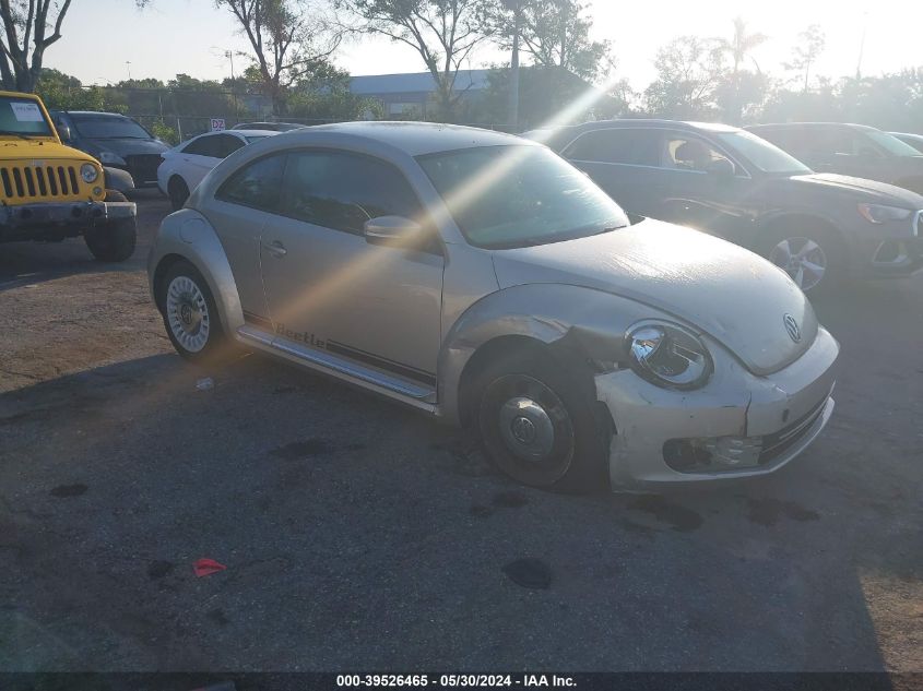 2013 VOLKSWAGEN BEETLE 2.5L