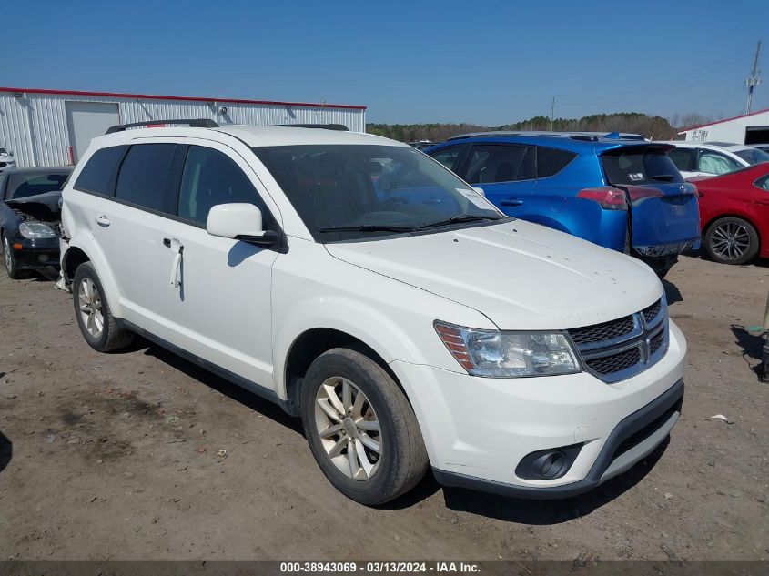 2016 DODGE JOURNEY SXT