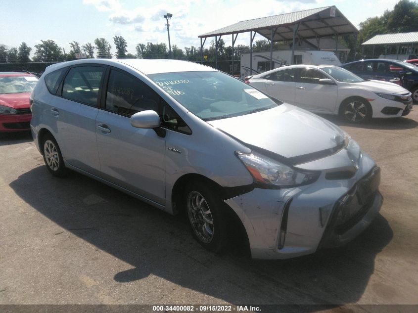 2016 TOYOTA PRIUS V FOUR