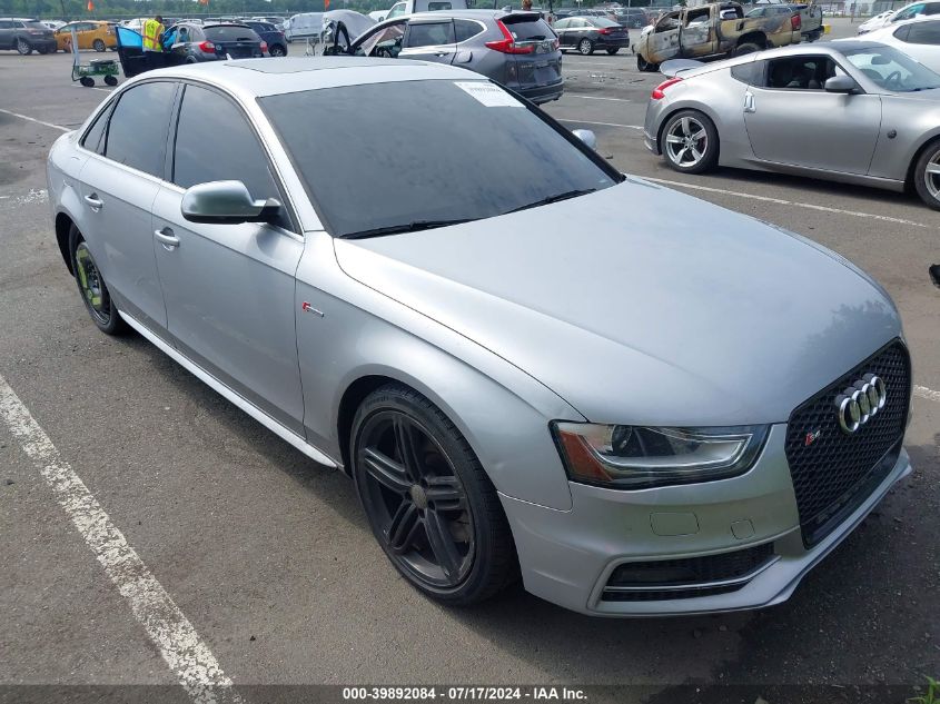 2015 AUDI S4 3.0T PREMIUM PLUS