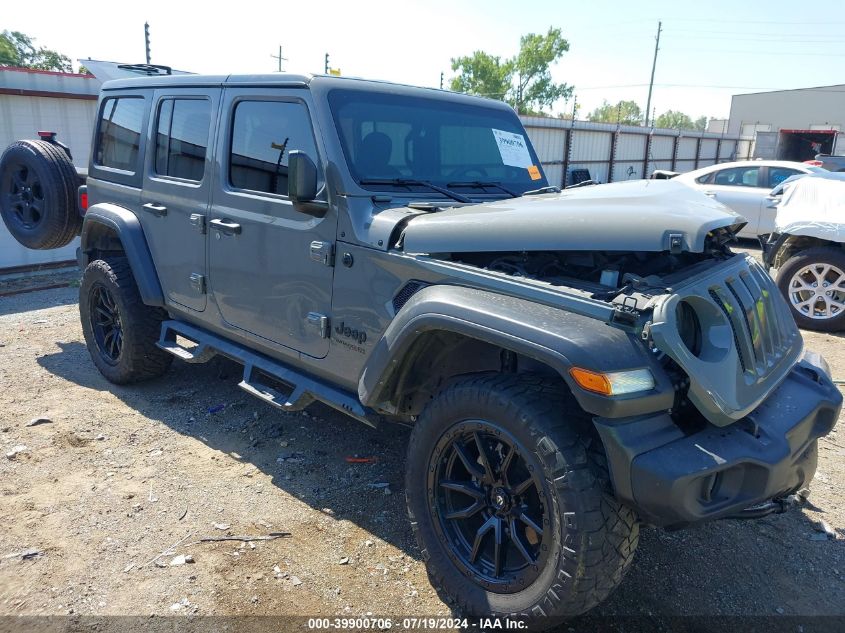 2022 JEEP WRANGLER UNLIMITED SPORT S 4X4