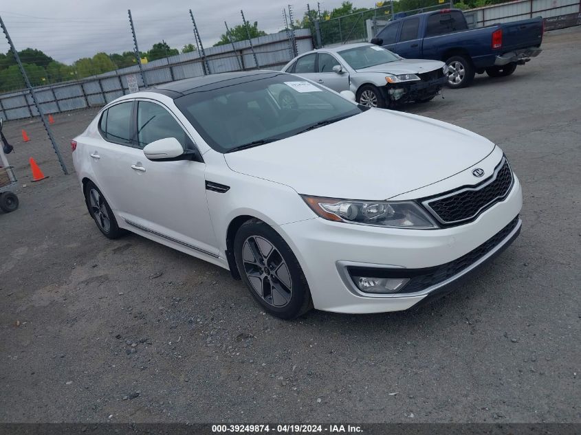 2012 KIA OPTIMA HYBRID EX