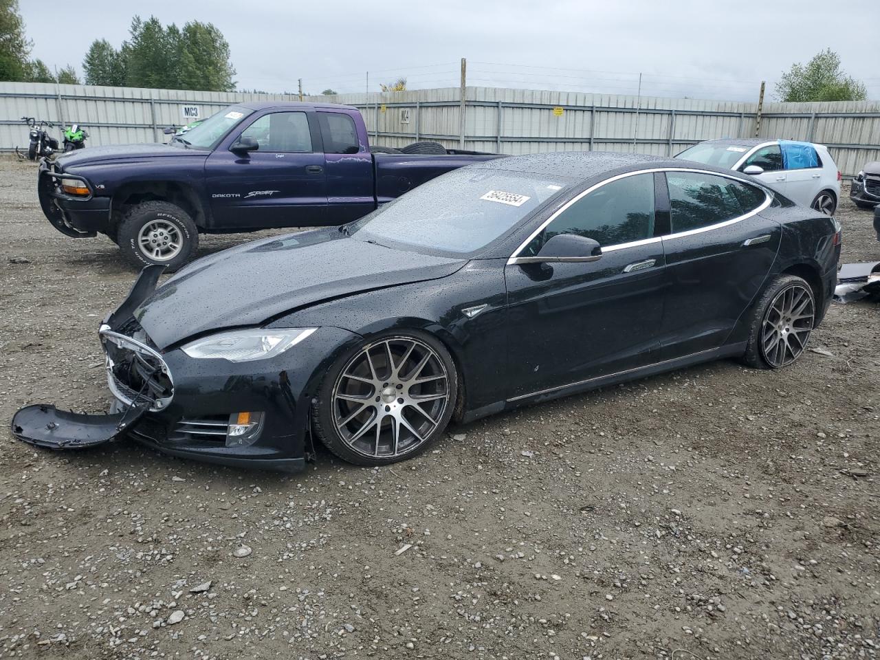 2015 TESLA MODEL S 85D