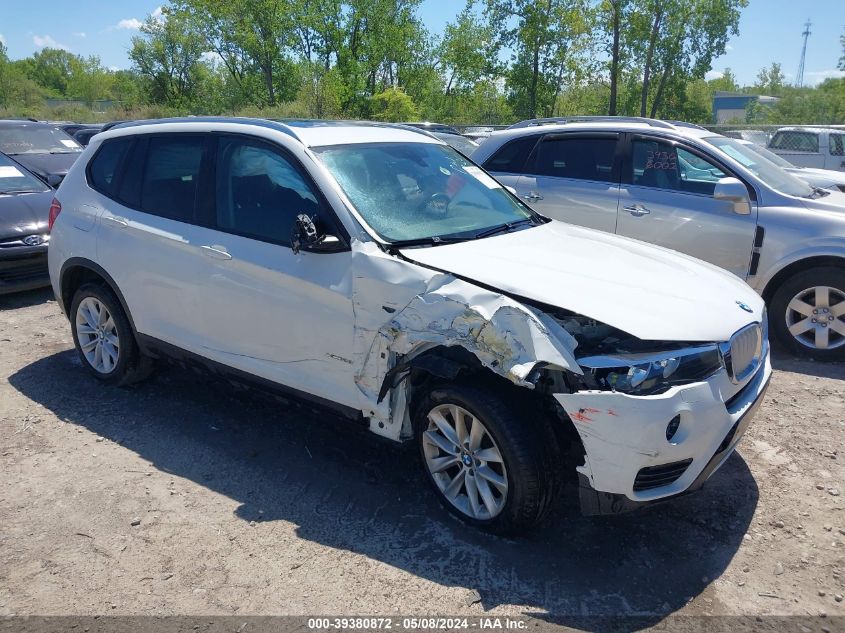 2017 BMW X3 XDRIVE28I