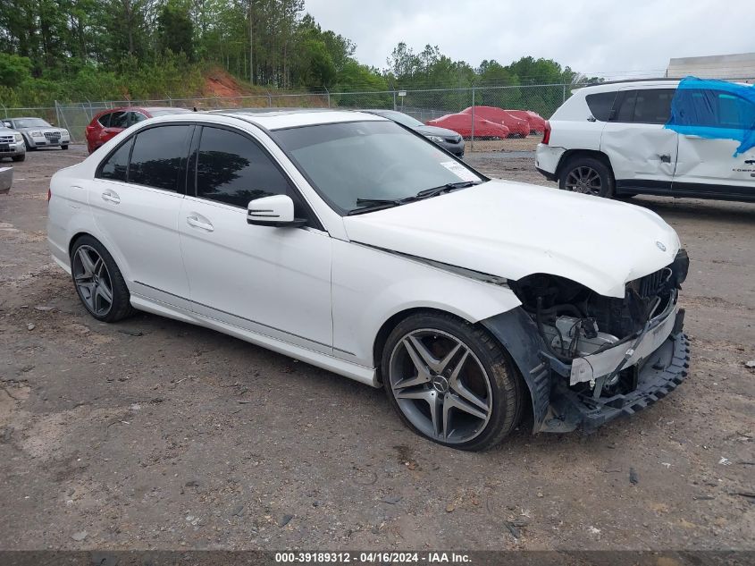 2013 MERCEDES-BENZ C 300 LUXURY 4MATIC/SPORT 4MATIC