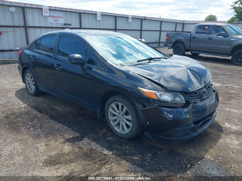 2012 HONDA CIVIC EX